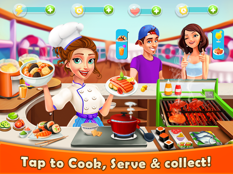 Seafood Chef: Cooking Games Mod Screenshot 1