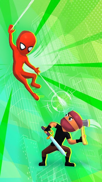 Web Master: Stickman Superhero Mod Screenshot 2