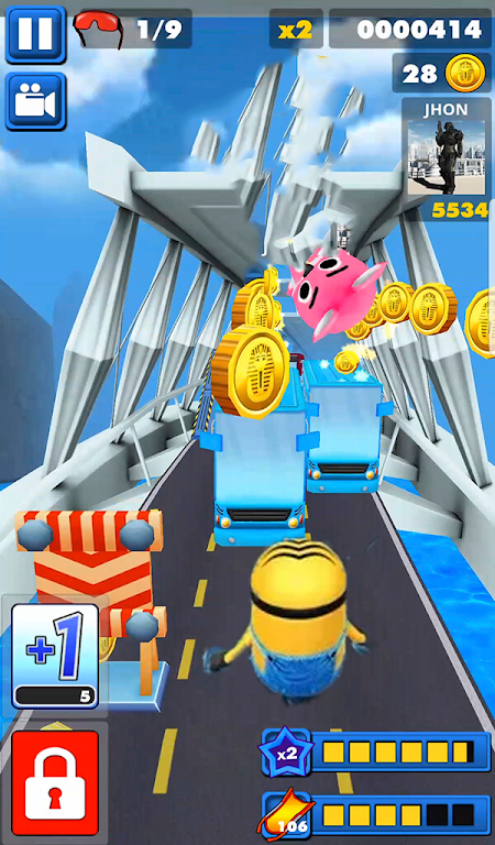 Epic Minion Banana Rush Legends Screenshot 3 