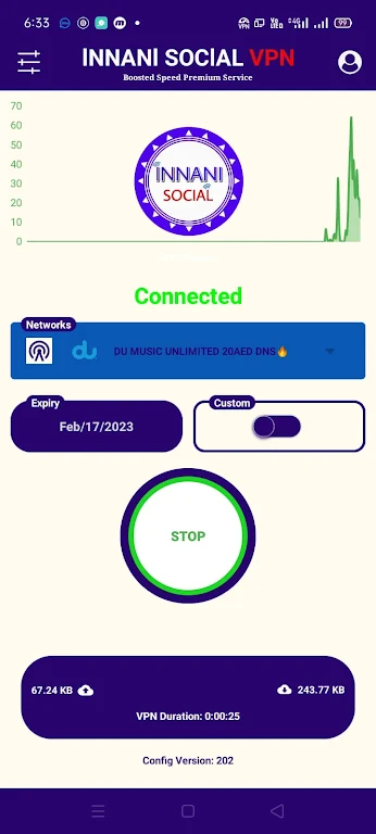 INNANI SOCIAL VPN Screenshot 2 