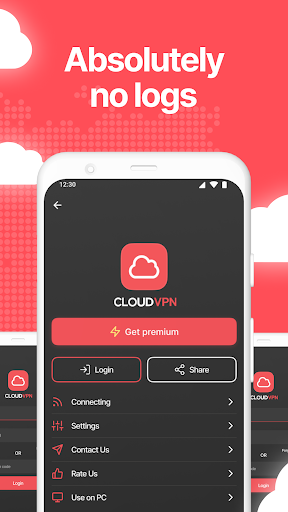 CloudVPN - VPN proxy server Screenshot 3 