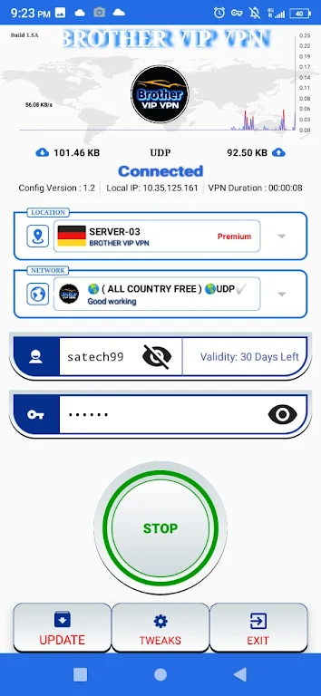 BROTHER VIP VPN Screenshot 4