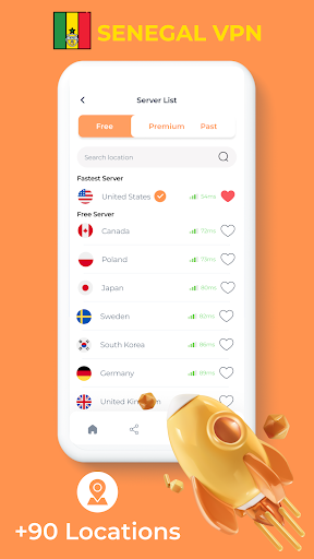 Senegal VPN - Private Proxy Screenshot 3