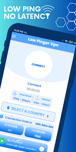 Low Pinger FF VPN - Gaming IP Screenshot 1 