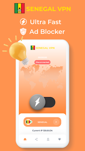 Senegal VPN - Private Proxy Screenshot 2 