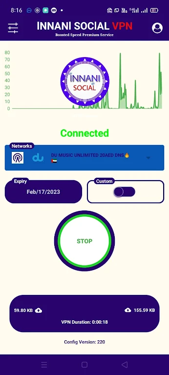 INNANI SOCIAL VPN Screenshot 3 