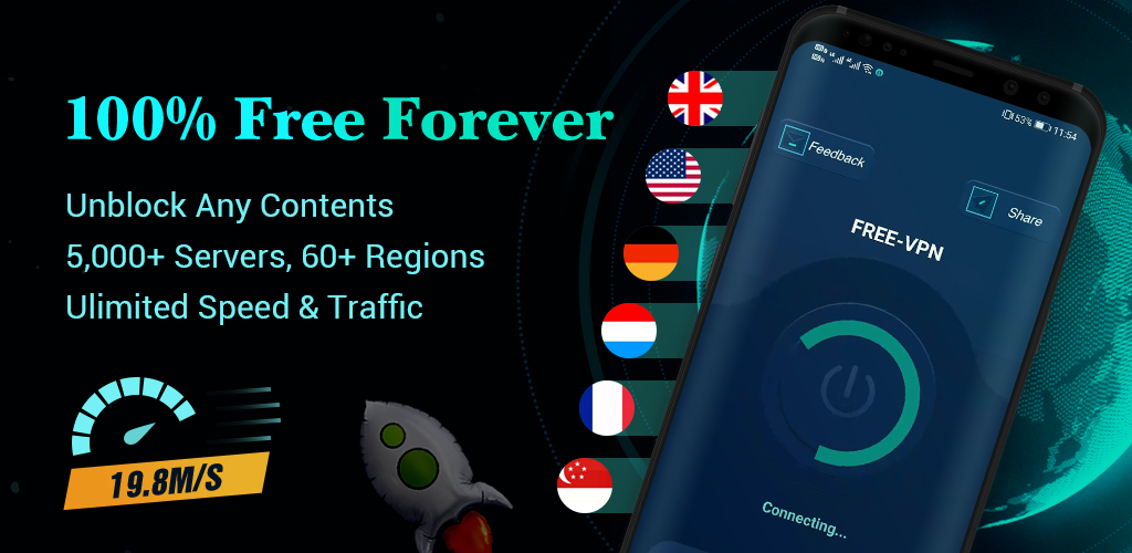 Star VPN - Fast, Secure, Free, Unlimited, Stable Screenshot 1 