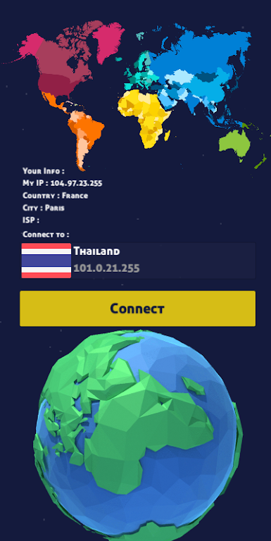 VPN Thailand - IP for Thailand Screenshot 2