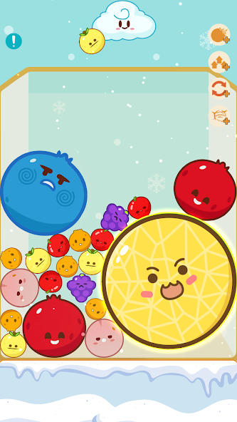 Melon Chill: Fruit Drop Mod Screenshot 1