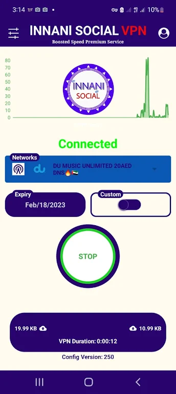 INNANI SOCIAL VPN Screenshot 4