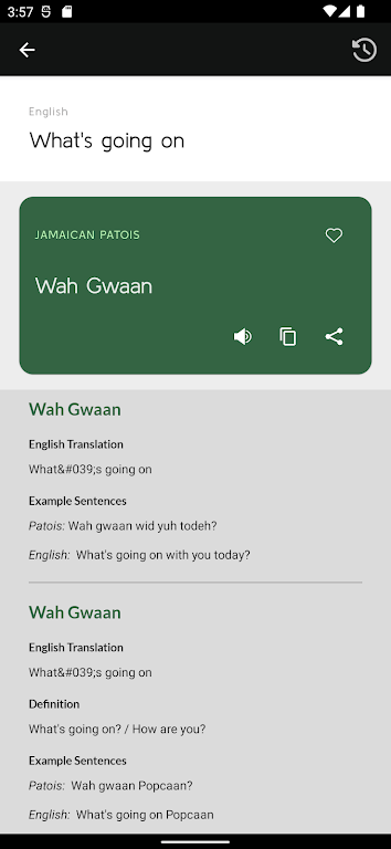 Jamaican Patwah Translator Screenshot 3 