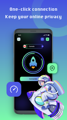 Rocket VPN-Fast,Stable,Secure Screenshot 1