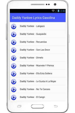 Daddy Yankee Gasolina Lyrics Screenshot 3