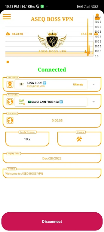 ASEQ BOSS VPN Screenshot 2 