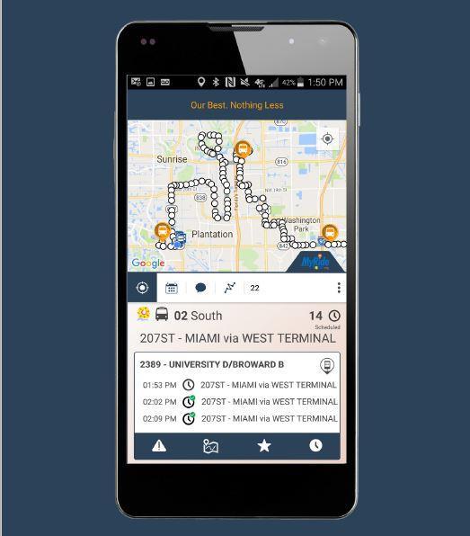 MyRide Broward Screenshot 4