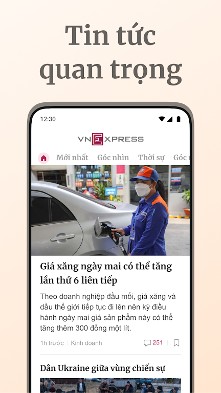 Báo VnExpress: Tin tức 24h qua Screenshot 4