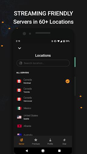 VPNhub - Secure, Private, Fast & Unlimited VPN Screenshot 2 