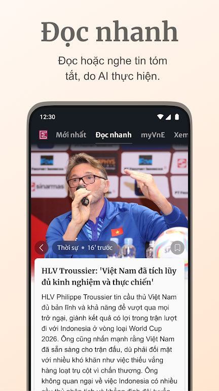 Báo VnExpress: Tin tức 24h qua Screenshot 3 