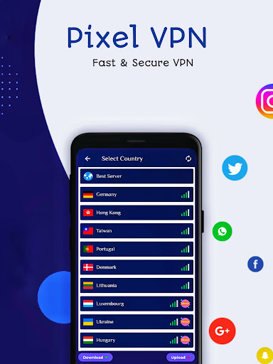 Pixel VPN - Fast & Secure VPN Screenshot 3