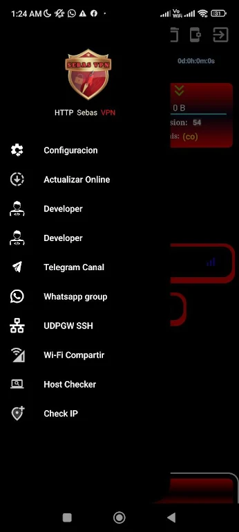 HTTP Sebas VPN Screenshot 2 