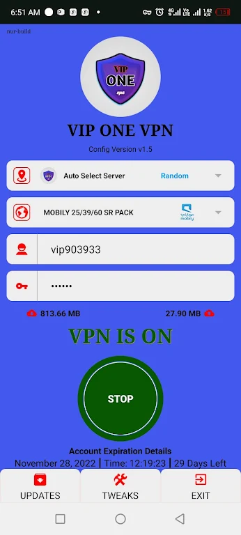 Vip One VPN Screenshot 2