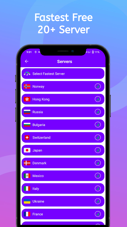 Tarbo VPN 5G - Secure Proxy Screenshot 2 