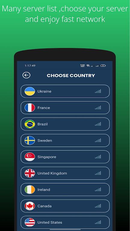 2X VPN - Fast & Unlimited VPN Screenshot 2 