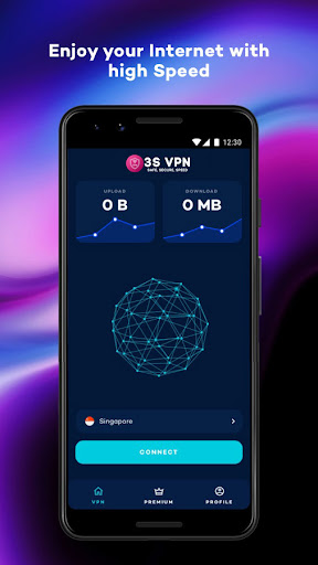 3S VPN - Safe, Secure & Speed Screenshot 1