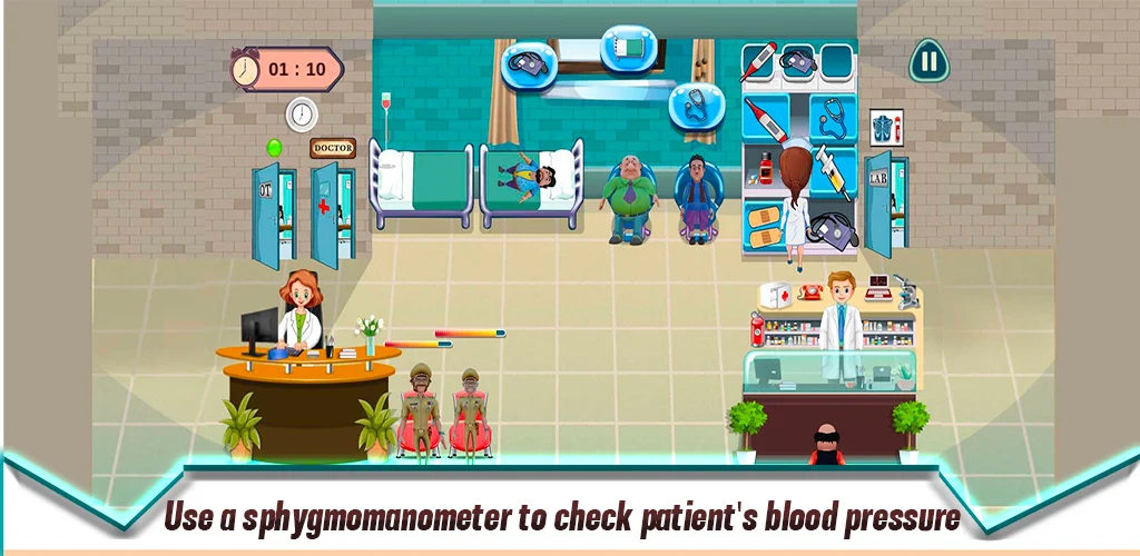 Motu Patlu Hospital Simulator Screenshot 1 