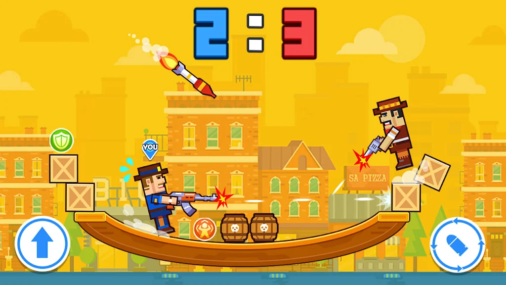 Pixel Gunmen-Battle War Screenshot 2 