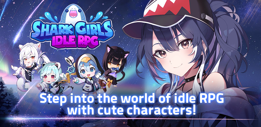 SHARK GIRLS : IDLE RPG Mod Screenshot 1 