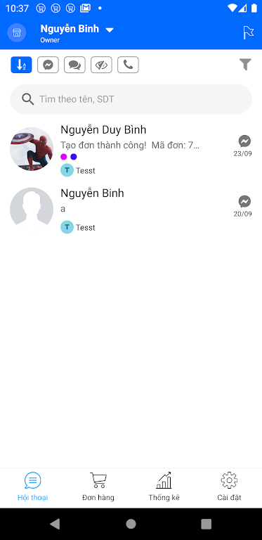 Fchat - Chatbot Messenger Screenshot 2 