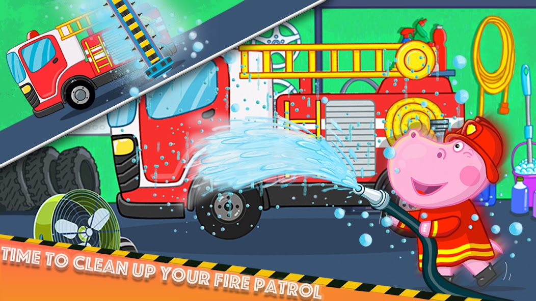 Fireman Hippo: City Hero Mod Screenshot 1