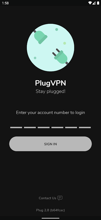 PlugVPN - Stay Plugged! Screenshot 1 