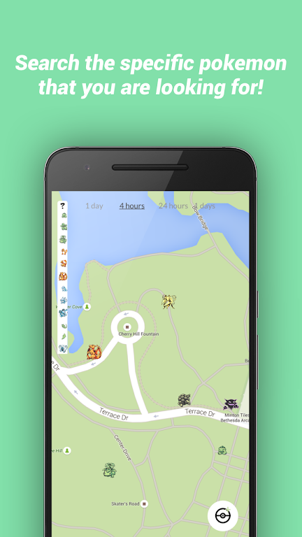 Pokemap: Map for Pokémon GO Screenshot 3 