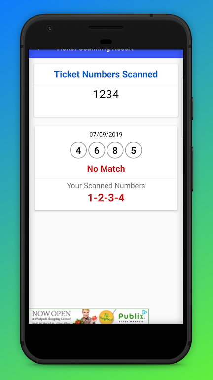 Texas Lottery Ticket Scanner & Checker Screenshot 4