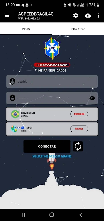 SPEED BRASIL VPN Screenshot 1 