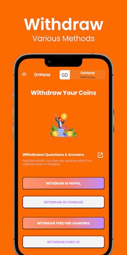 Gaintplay - Make Money Now Screenshot 2 