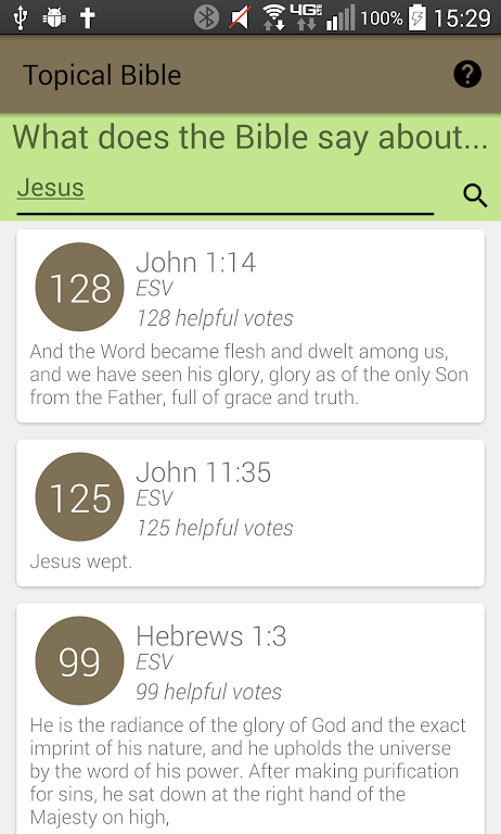 OpenBible.info Topical Bible Screenshot 1