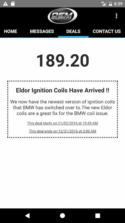 OEM Bimmer Parts Screenshot 3 