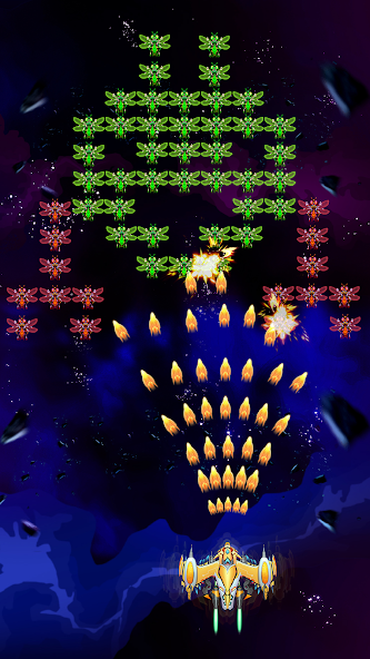 Alien Shooter: Galaxy Invaders Mod Screenshot 2 