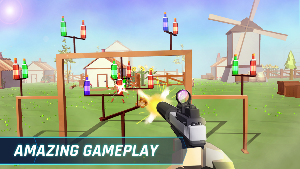 Bottle Gun Shooting Mod Screenshot 2