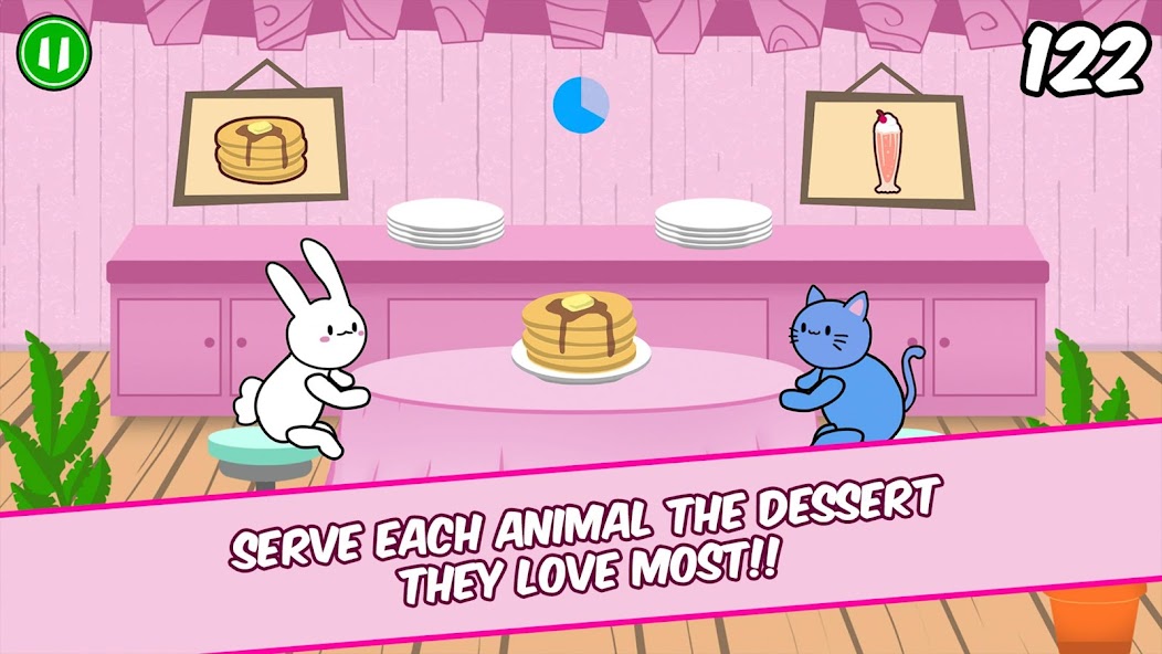 Bunny Pancake Kitty Milkshake Mod Screenshot 1 