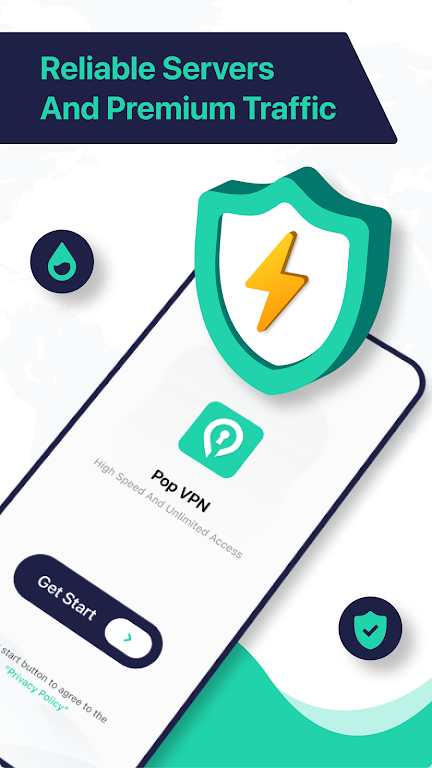 Pop VPN - Private&Fast Screenshot 3 