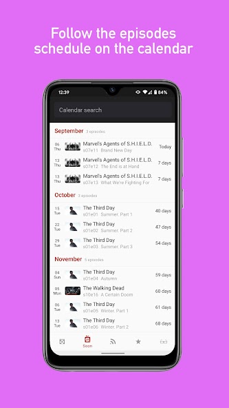 MyShows — TV Shows tracker Mod Screenshot 2 