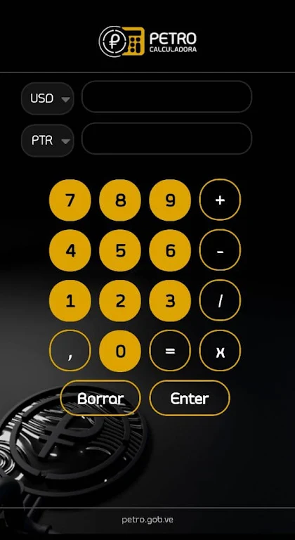 Petro calculadora V2 Screenshot 1