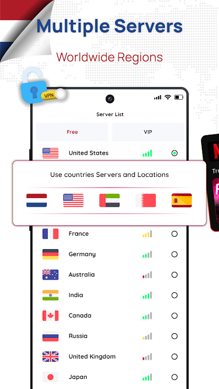 Netherlands VPN: Get NL IP Screenshot 2