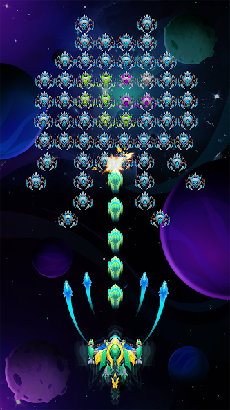 Alien Shooter: Galaxy Invaders Mod Screenshot 3 