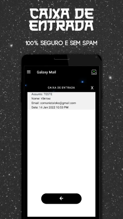 Email Temporário - Galaxy Mail Screenshot 3 