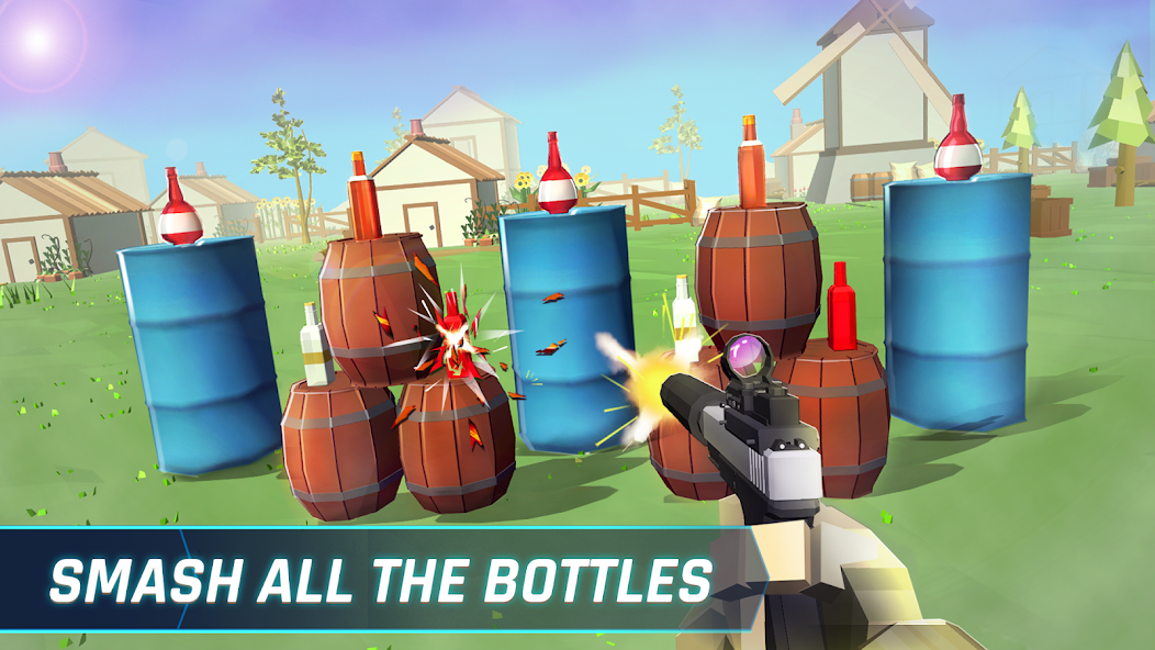 Bottle Gun Shooting Mod Screenshot 1